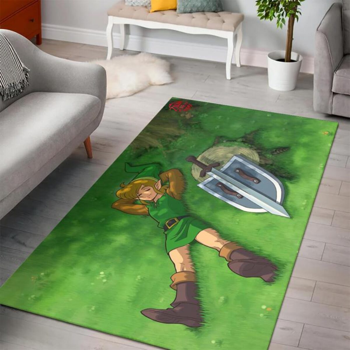 Had the Zelda Link to the Past map made as a rug for my game room! :  r/gaming