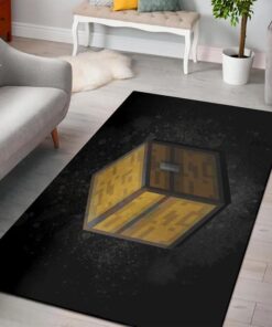 Minecraft Chest Block Rug - Custom Size And Printing