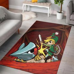 Legend of Zelda Minish Cap Rug – Custom Size And Printing
