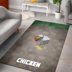 Minecraft Chicken Rug – Custom Size And Printing