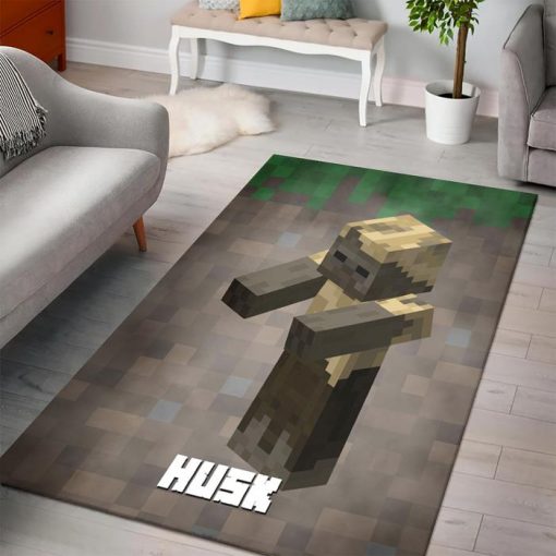 Minecraft Husk Rug - Custom Size And Printing