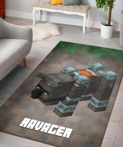 Minecraft Ravager Rug