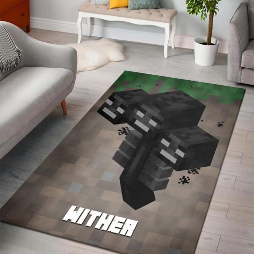 Minecraft Wither Rug - Custom Size And Printing