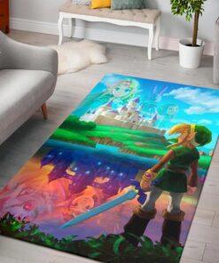 Zelda Link Between Worlds Rug - Custom Size And Printing