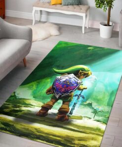 Legend Of Zelda Rug - Custom Size And Printing
