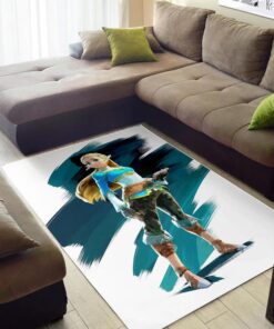 Legend Zelda Breath Prince Rug - Custom Size And Printing