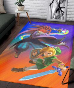 Zelda Link Between Worlds Rug - Custom Size And Printing