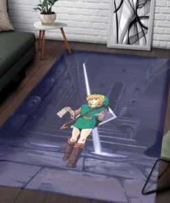 Zelda Links Awakening Rug - Custom Size And Printing