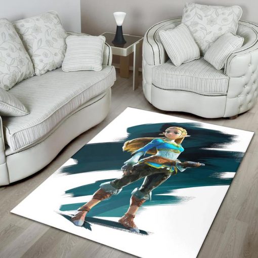 Legend Zelda Breath Prince Rug - Custom Size And Printing