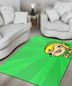 Zelda Face Rug - Custom Size And Printing