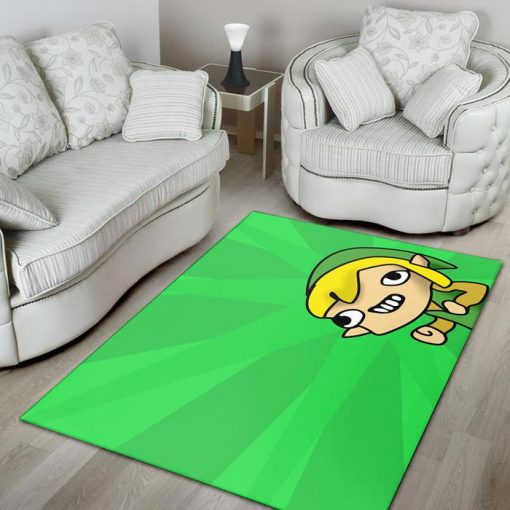 Zelda Face Rug - Custom Size And Printing