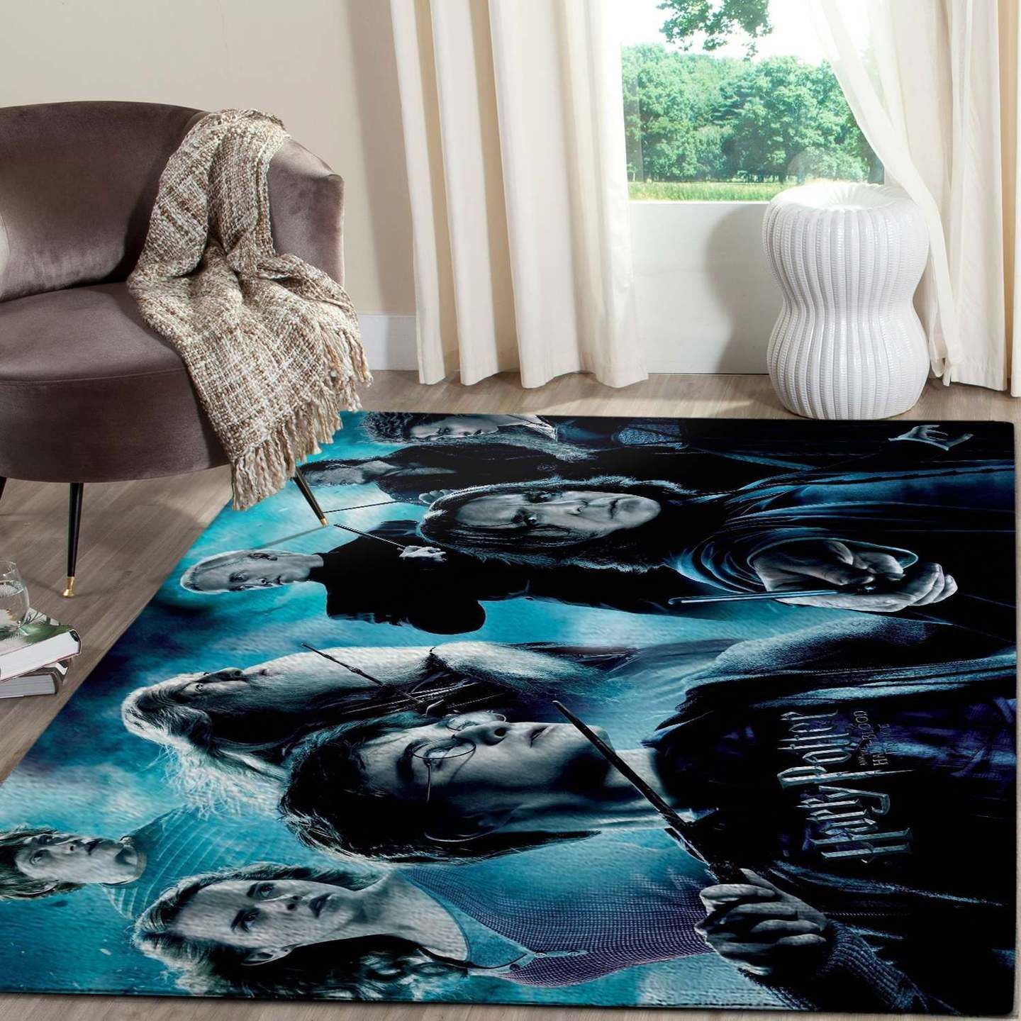 Dumbledore and Snape Harry Potter Rug