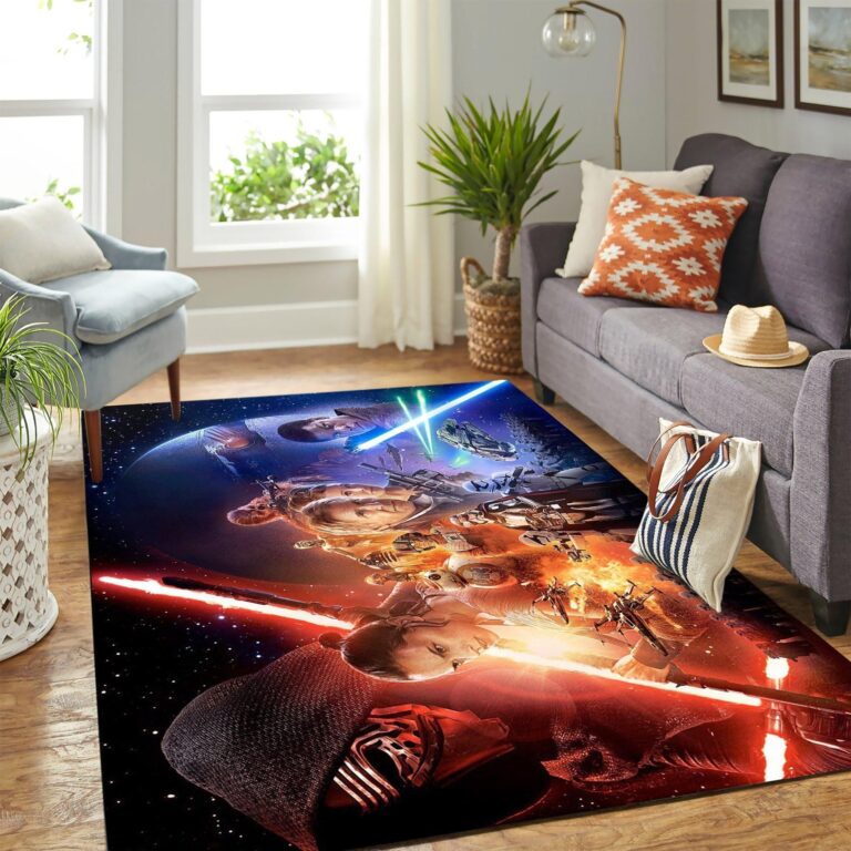 Star Wars The Force Awakens Rug – Custom Size And Printing