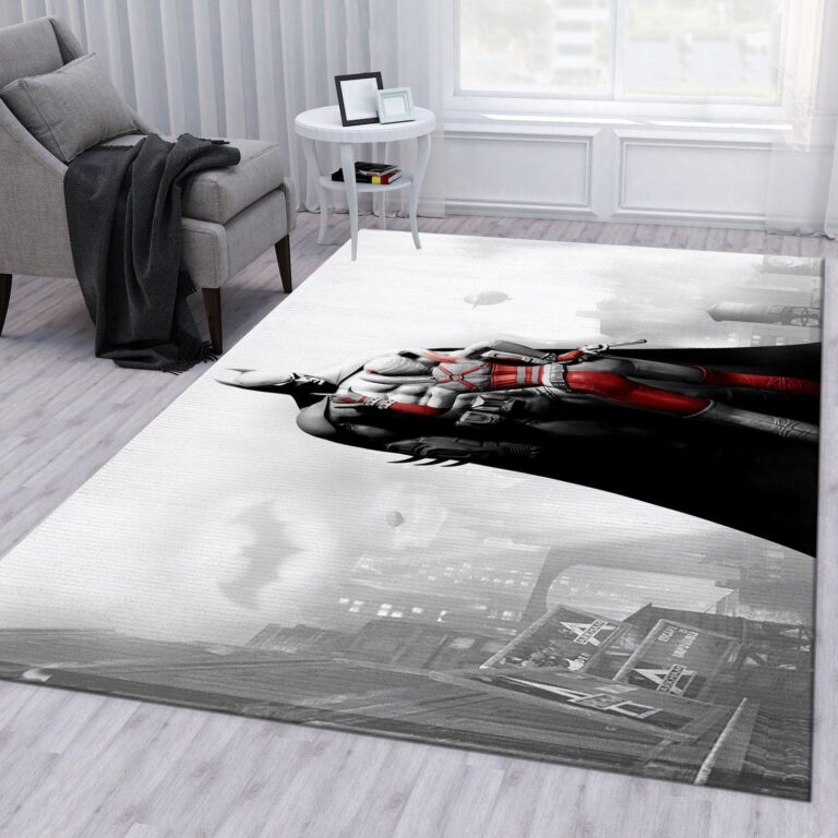 Batman Ft Harley Quinn Rug – Custom Size And Printing