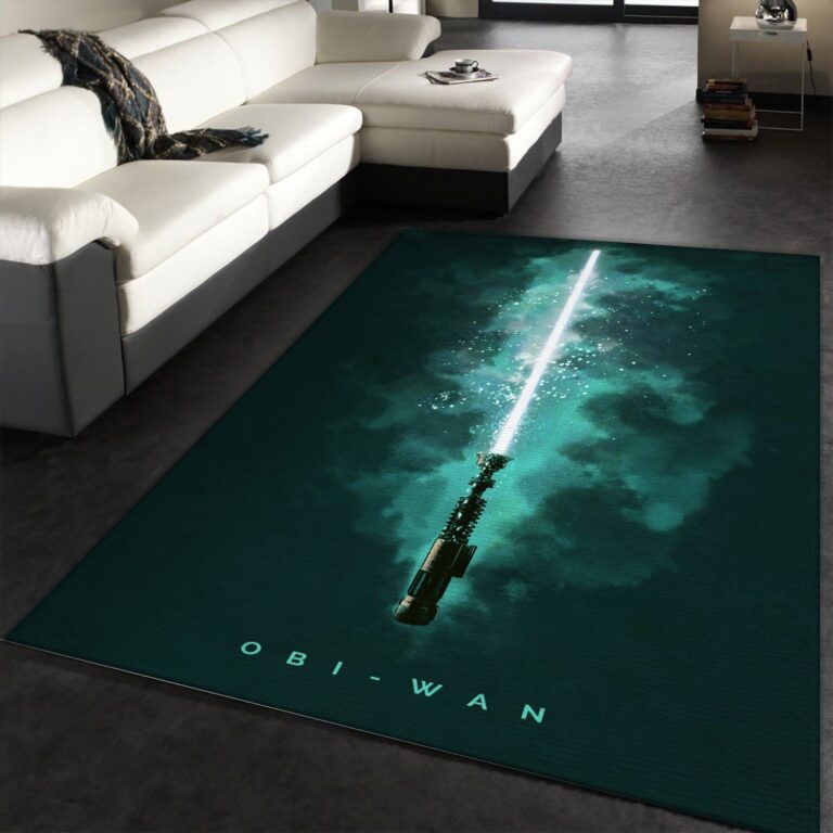 Lightsabers Obi-Wan Kenobi Star Wars Bedroom Rug – Custom Size And Printing
