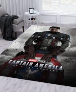 Captain America The First Avenger Rug
