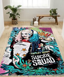 Suicide Squad Harley Quinn Rug