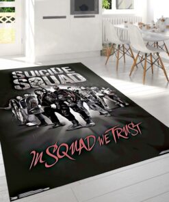Suicide Squad Characters Rug