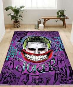 Suicide Squad Joker Face Rug