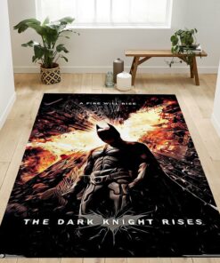 Dc Comics Movie The Dark Knight Rises Rug