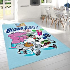 Teen Titans Go To The Movies Blown Away Rug