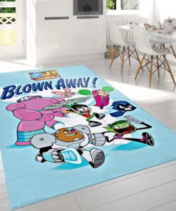 Teen Titans Go To The Movies Blown Away Rug