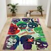 Suicide Squad Faces Rug