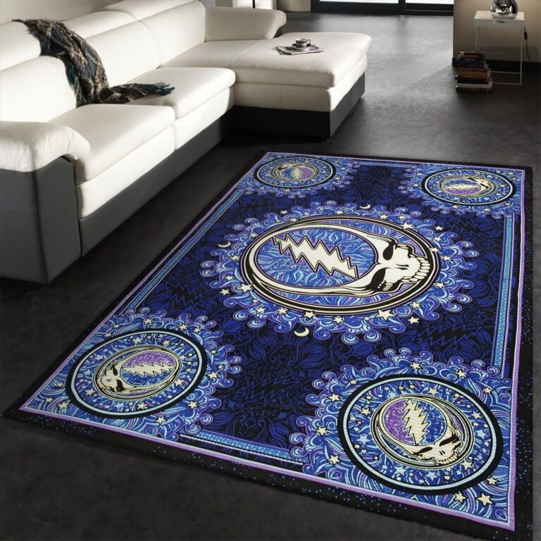 Grateful Dead Band Rug – Custom Size And Printing