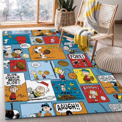 Stitch Let'S Be Weirdos Area Rug Living Room - Custom Size And
