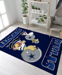 Dallas Cowboys Snoopy Rug