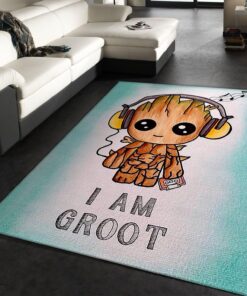 Baby Groot Guardians Of The Galaxy Rug