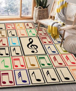 Music Note Rug