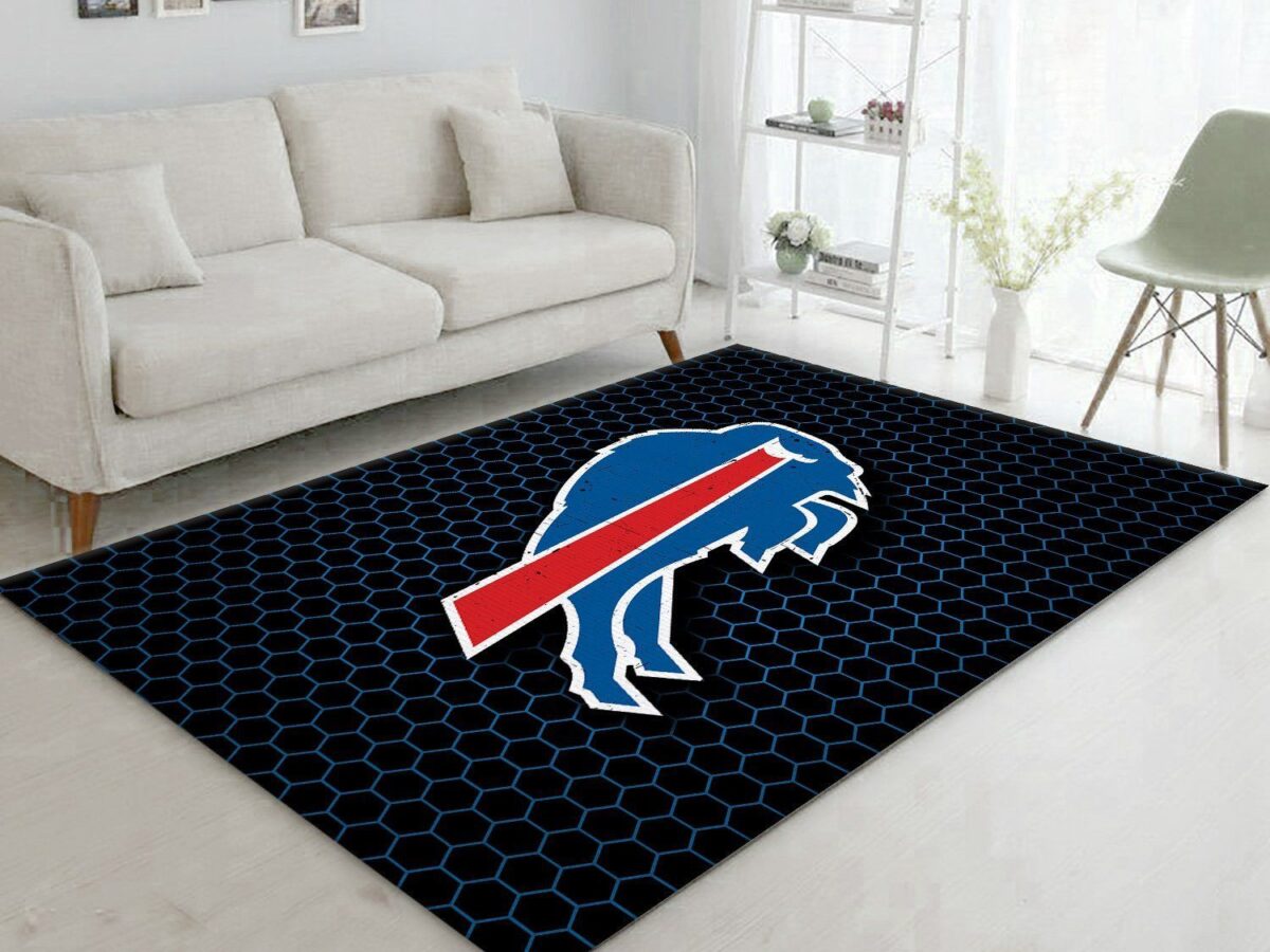 Buffalo Bills Football Rug