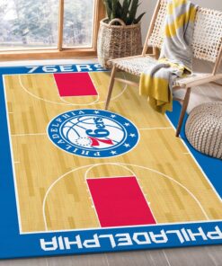 Philadelphia 76Ers NBA Rug
