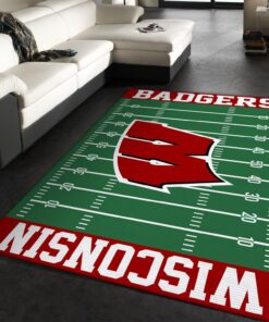 Wisconsin Badgers NFL Rug