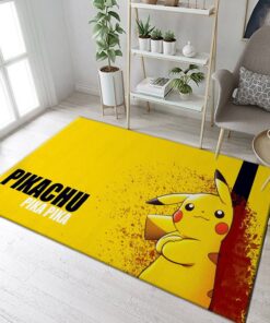 Pikachu Pokemon Anime Rug