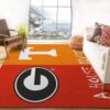 Georgia Ft Tennessee Ncaa Synthetic Rug