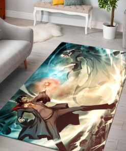 Harry Potter Fight Lord Voldemort Rug