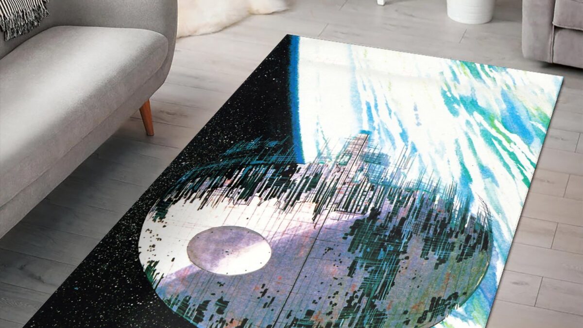 Floor Mat Star Wars Printed Rug Toilet Carpet Flannel Non Slip