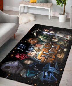 Characters Sci Fi Of Star Wars Rug