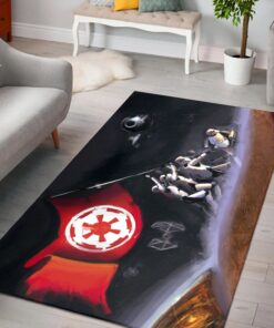 Stormtroopers Raising Flag Star Rug