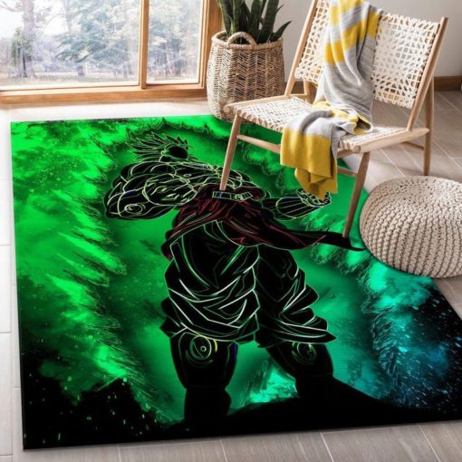 Broly The Soul Of The Legend Rug - Custom Size And Printing