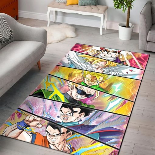 Dragon Ball Face Character Rug - Custom Size And Printing