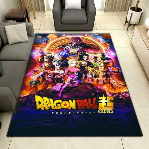 Dragon Ball Super Luxury Rug - Custom Size And Printing
