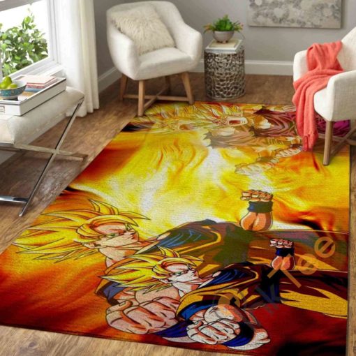 Dragon Ball - Area Rug - Custom Size And Printing