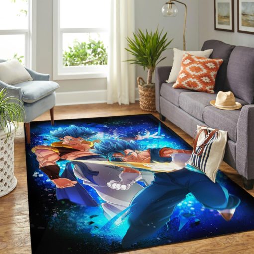 Gogeta Vegito Dragon Ball Rug - Custom Size And Printing