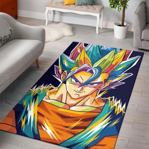Dragon Ball Goku Rug - Custom Size And Printing