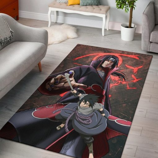 Itachi Sasuke Uchiharug - Rug - Custom Size And Printing