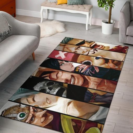 One Piece Character Area Rug - Custom Size And Printing