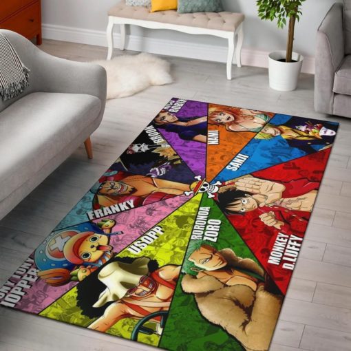 One Piece Characters Rug - Custom Size And Printing